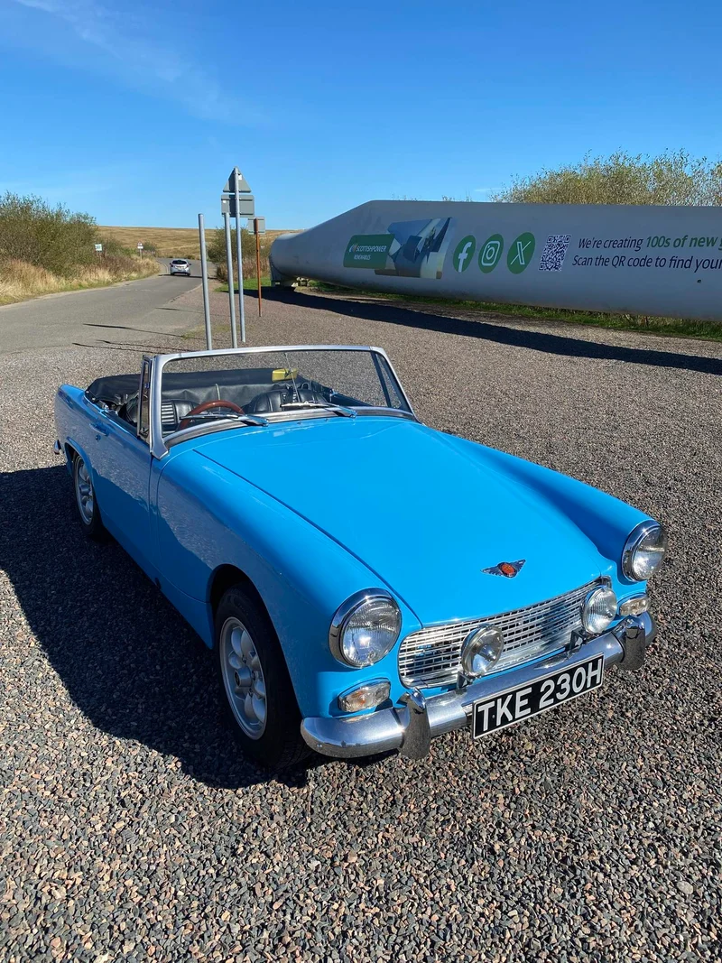 Barry's 1969 MkIV Sprite, ex Ken Jarrett. Professionally restored in 1989. The car may be available to its next custodian. Please email the webmaster for further info.