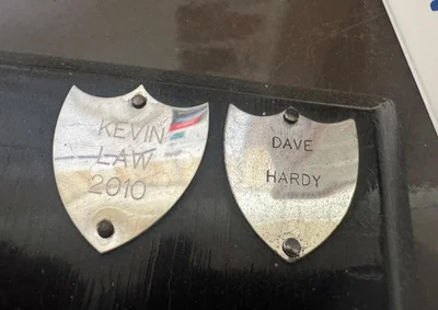 Back of Base: Dave Hardy (no date) - 2010 Kevin Law