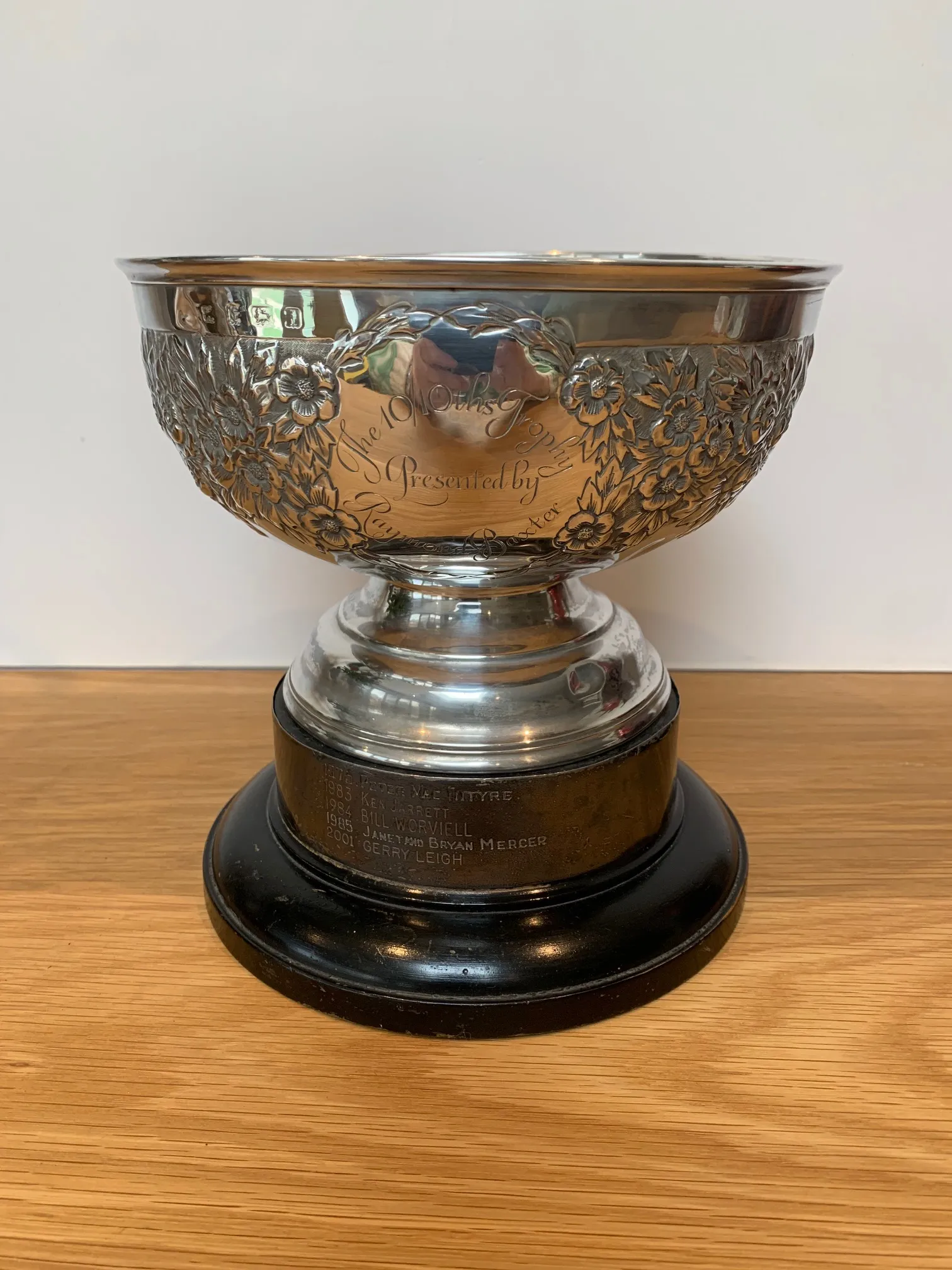 Raymond Baxter 10/10ths Trophy