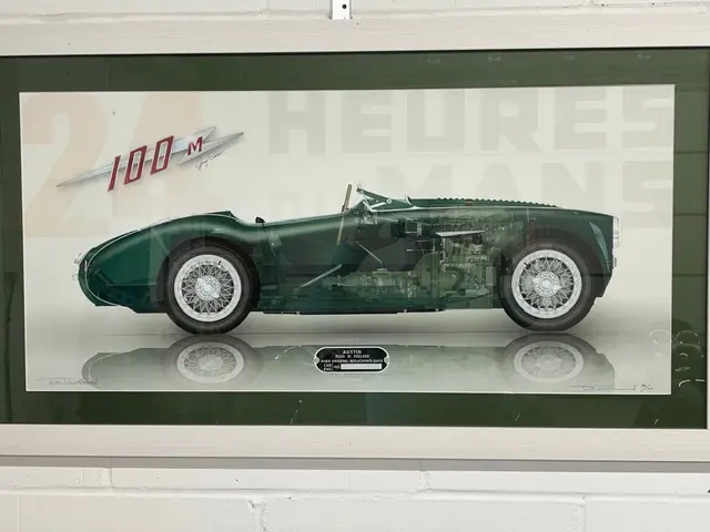 Julian's Austin Healey 3000 BN2 "M" Spec painting