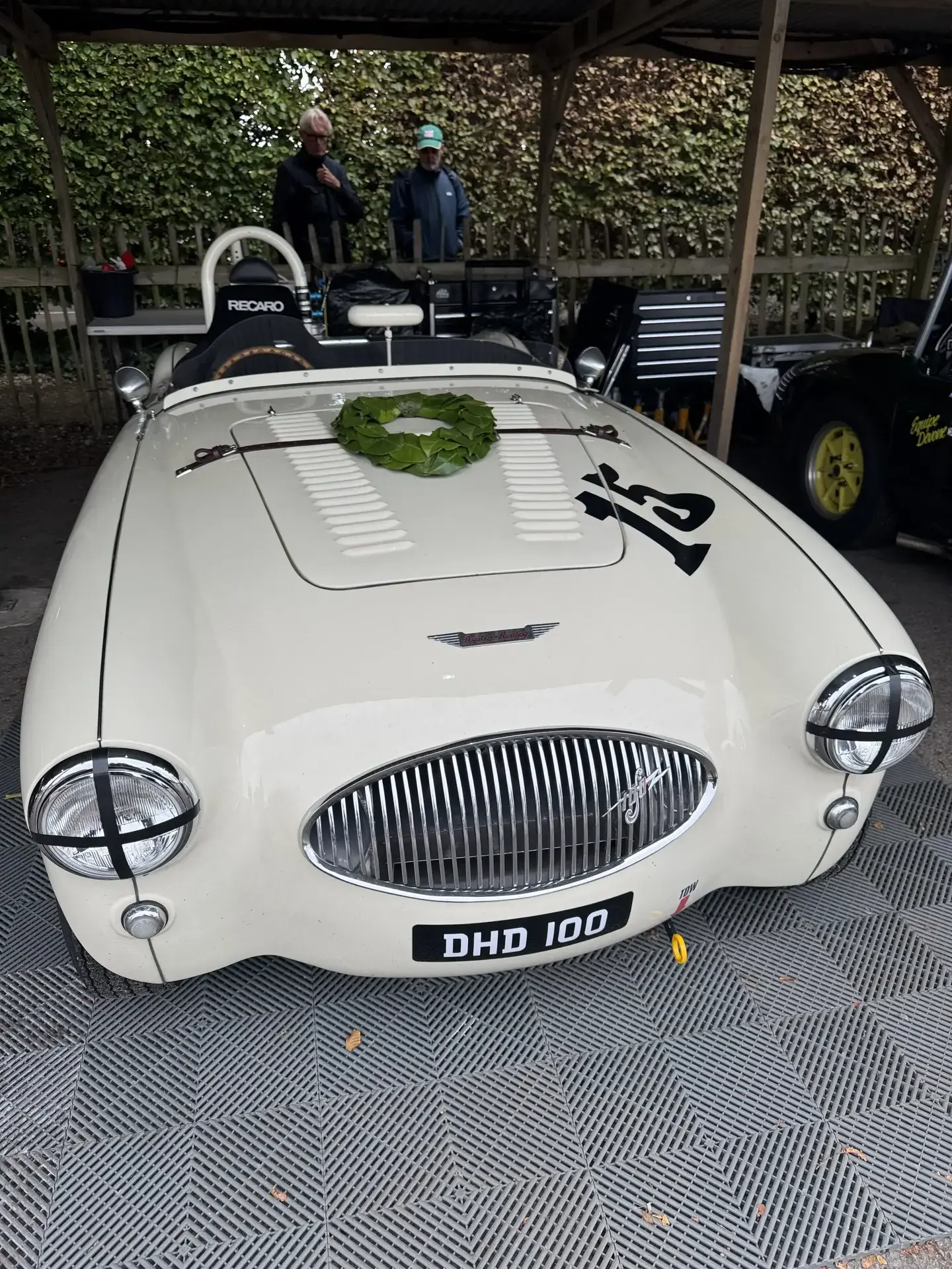 DHD100 Showing off winning laurels following a third place podium position against formidable opposition